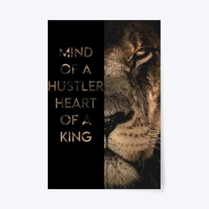 Wild Lion Motivation quote